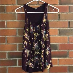 Express purple, floral tank top ❤️
